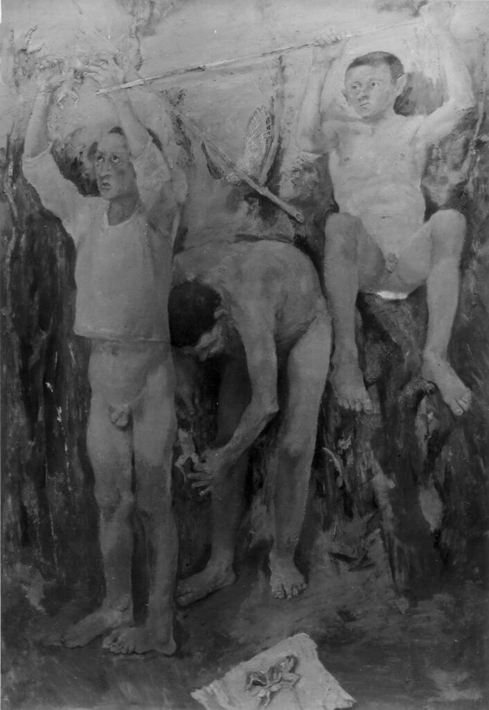 1938 [02] I ranocchi (Ragazzi che raccolgono le rane)