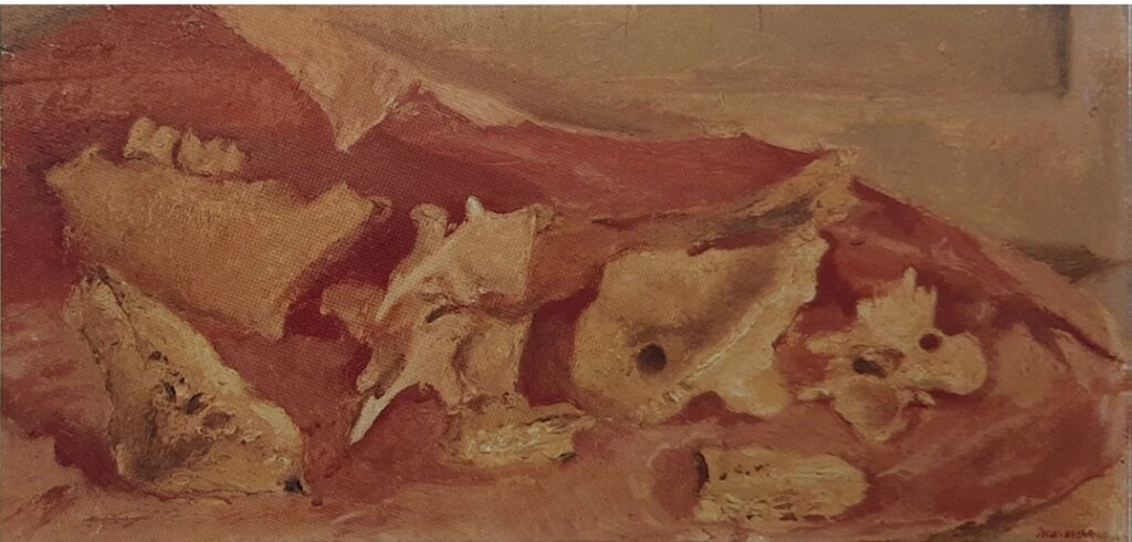 Natura morta con le ossa